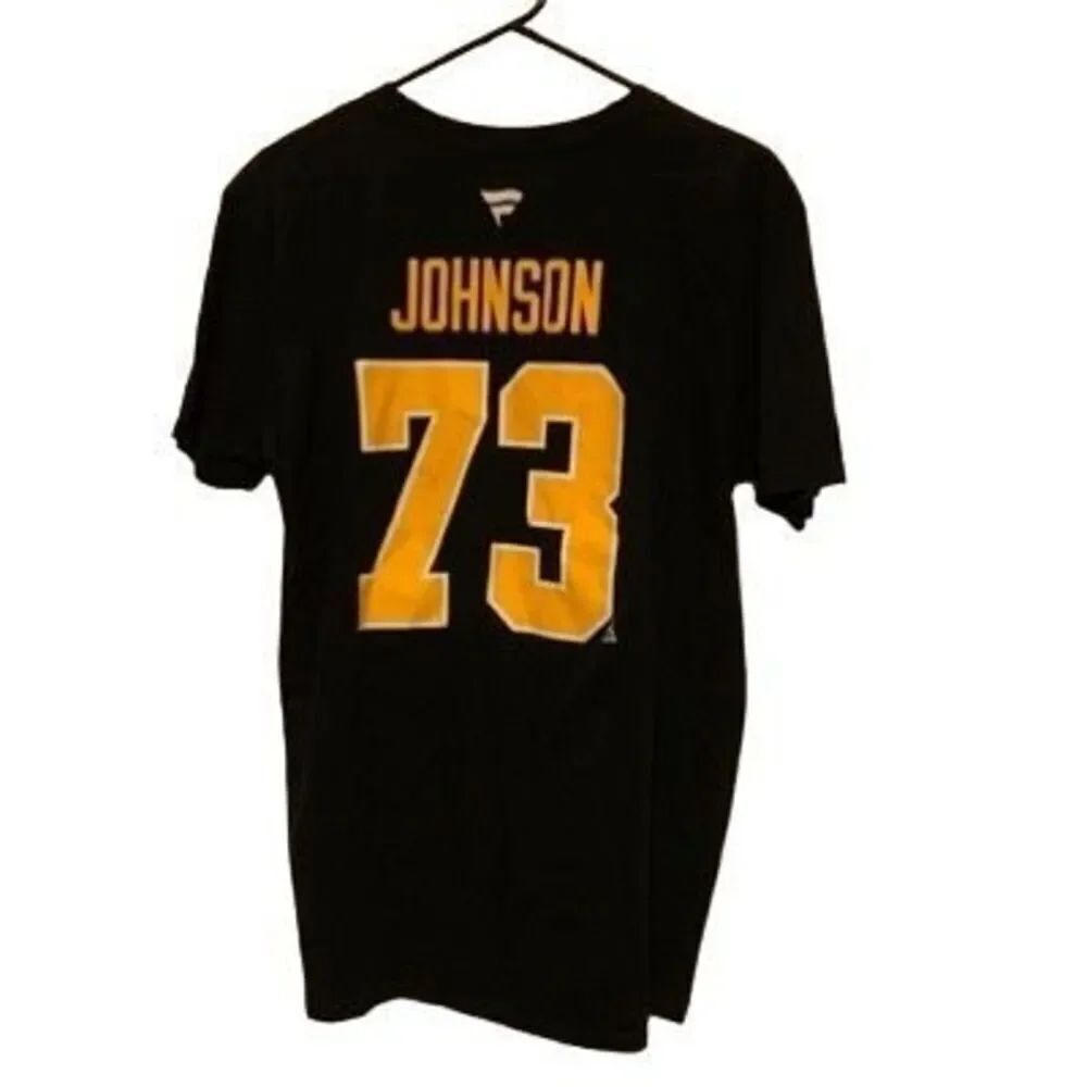Pittsburgh Penguins #73 Jack Johnson Size Large T-Shirt
